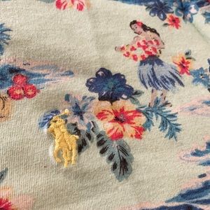 Polo Ralph Lauren limited run Tiki / Hawaiian print tee